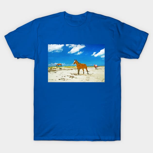 Wild Horses of Cumberland T-Shirt by lauradyoung